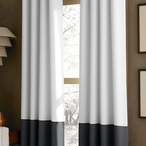 Curtains NWT set of 2 Kendall Grommet Panels, 52”Wx95”L. 2 for $50